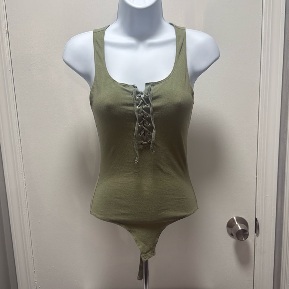 Green bodysuit